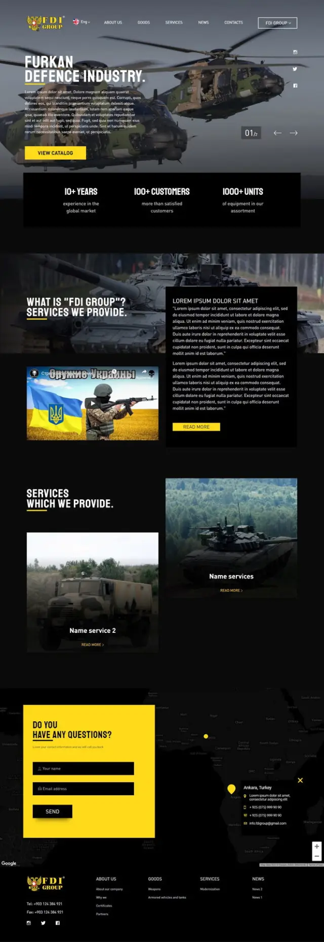 The project Furkan Defense